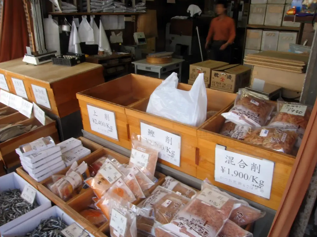 Map7:築地場外市場(鰹節の伏高)