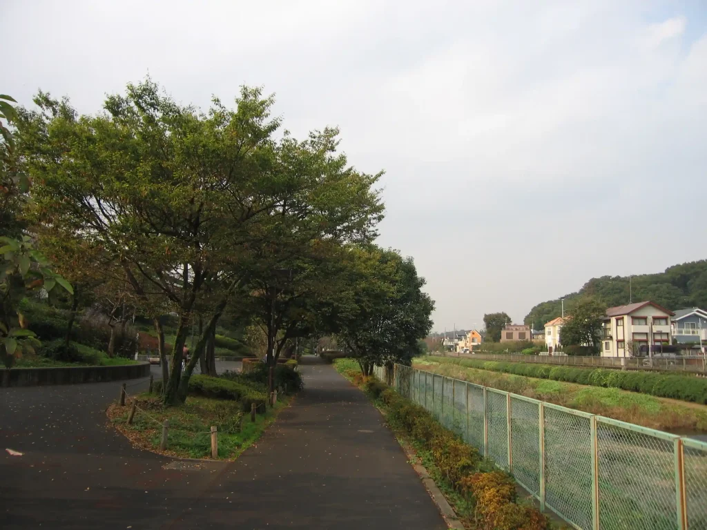 野川緑道 世田谷区喜多見あたり