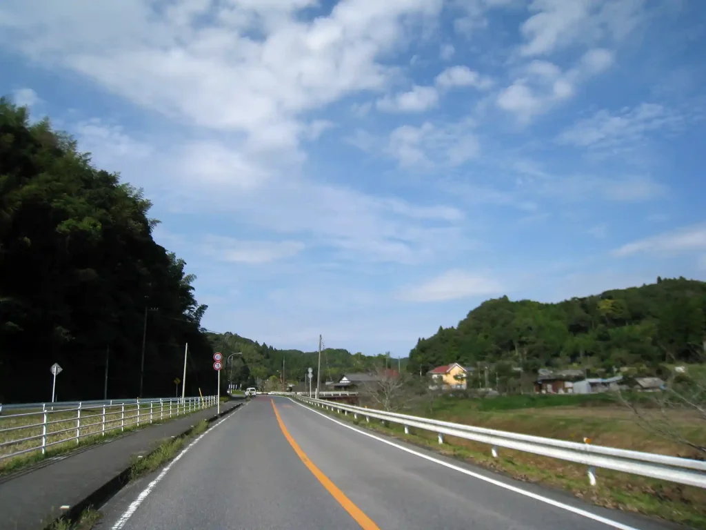 県道150号線（長生郡睦沢町）