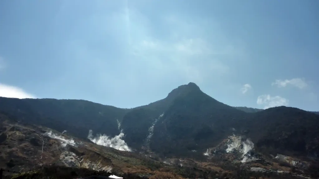 標高1044m 箱根大涌谷