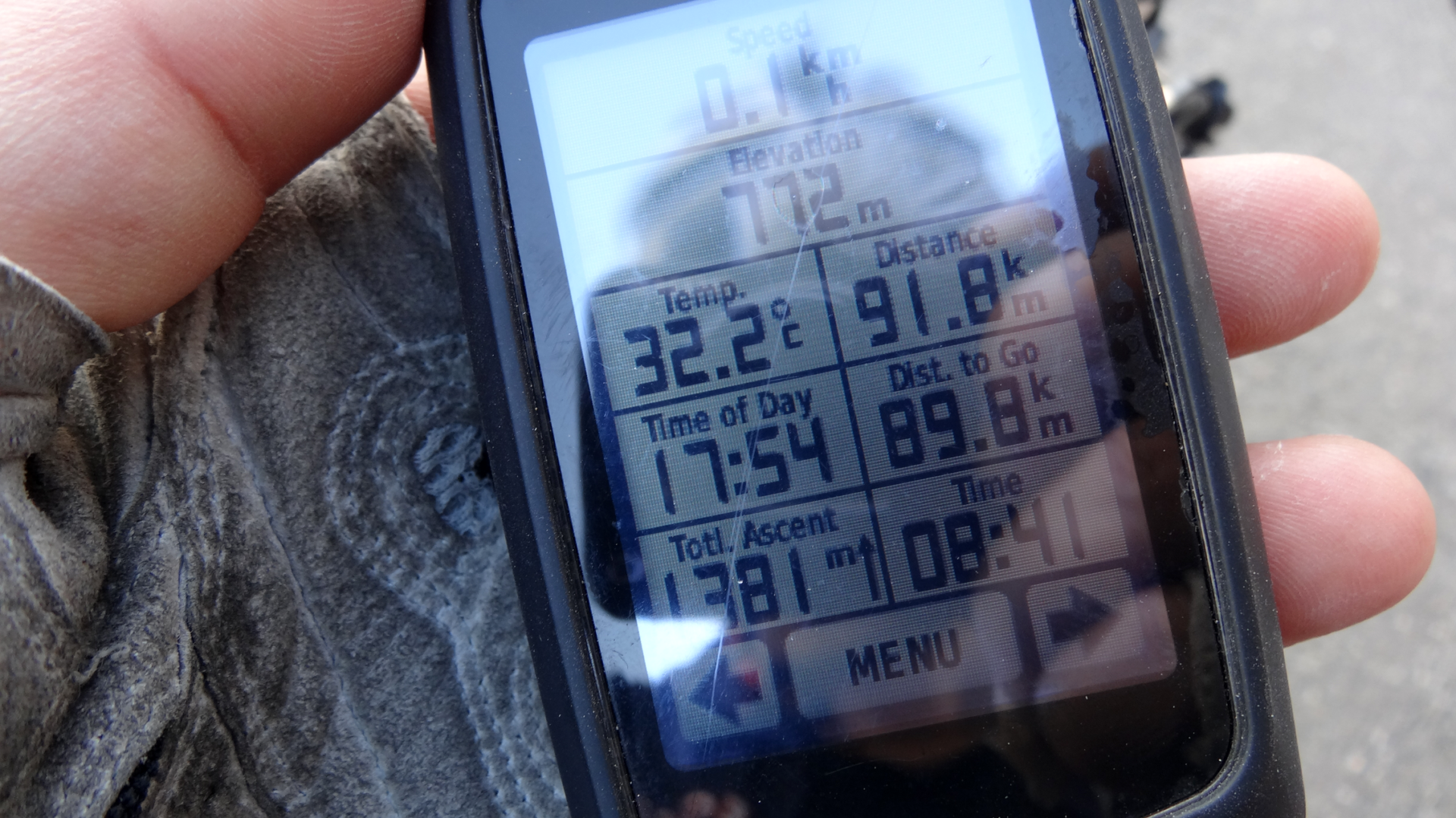 走行距離:91.8km 獲得標高:1,381m