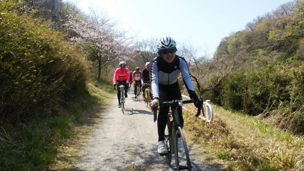 吉高の大桜自転車経路