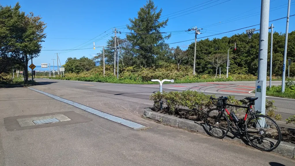 1-09：老古美小沢停車場線との合流地点