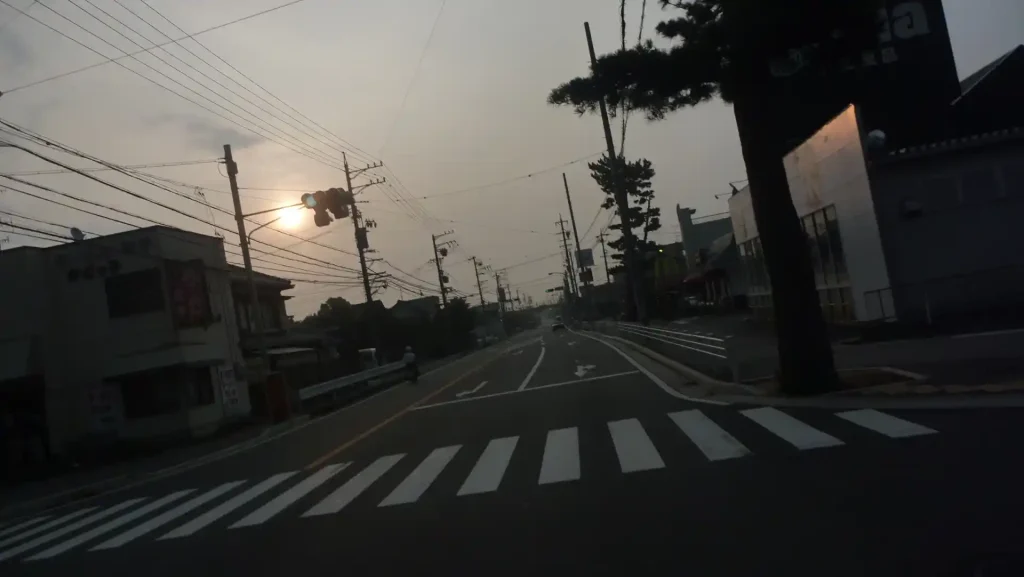 浜松の朝日