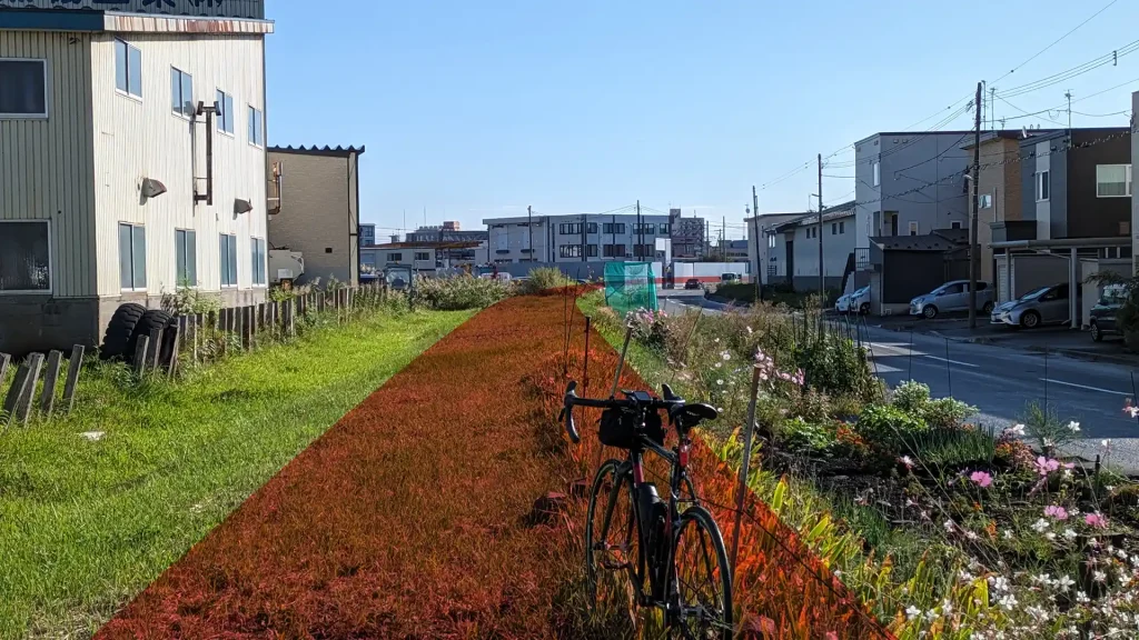 11-06：定山渓線の線路跡