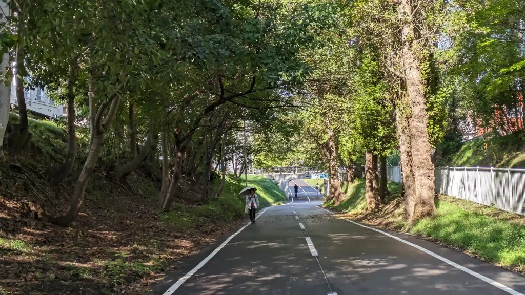 11-08：道道1148号 札幌恵庭自転車道線（白石こころーど）