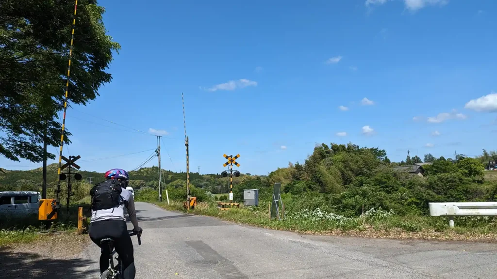 2-20：いすみ鉄道 戸越踏切