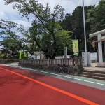 12-10：嶽神社前の廃線跡