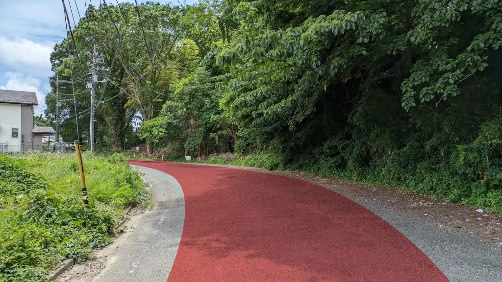 12-12：カーブする廃線跡