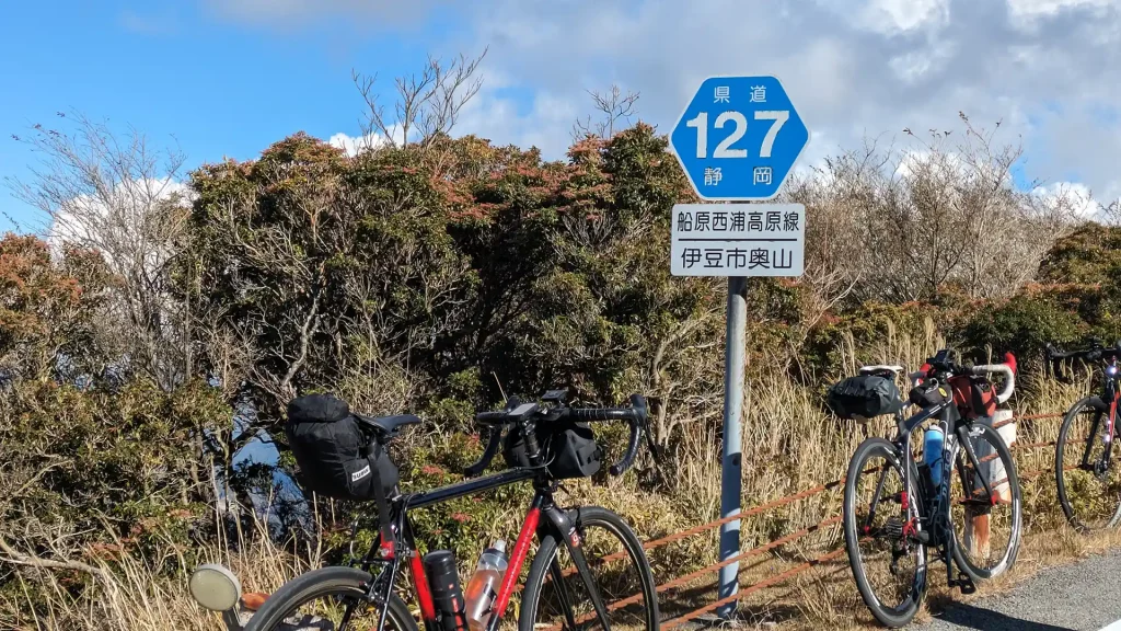 2-11：県道127号 船原西浦高原線 伊豆市奥山