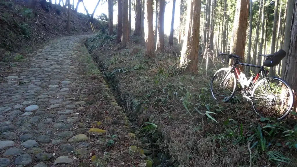 金谷坂の石畳