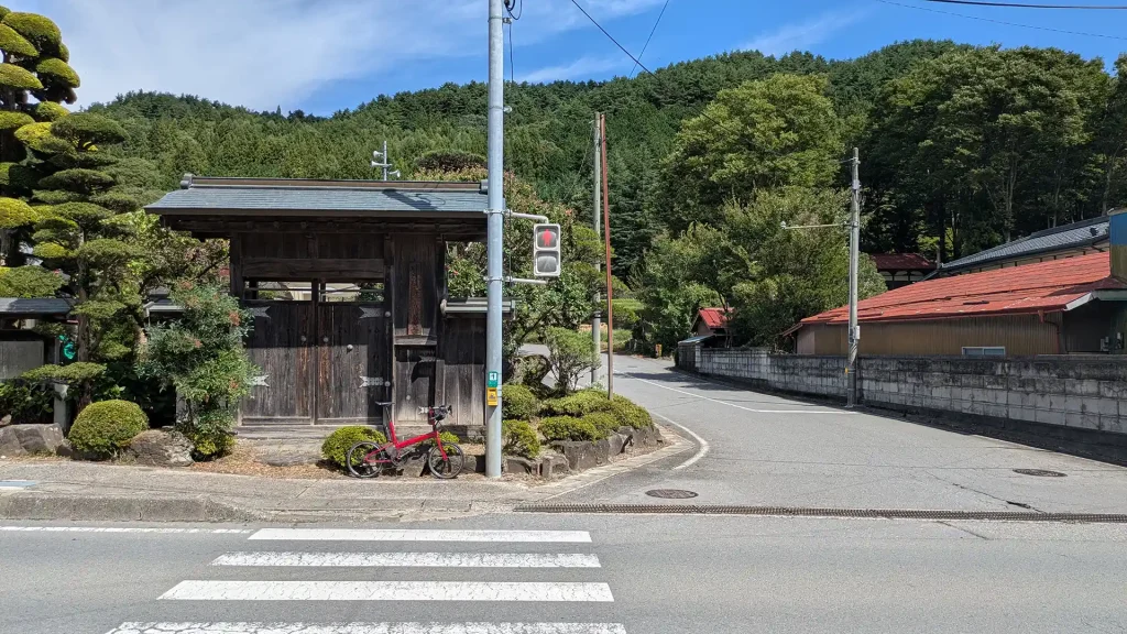 1-06：甲州街道 蔦木宿本陣跡