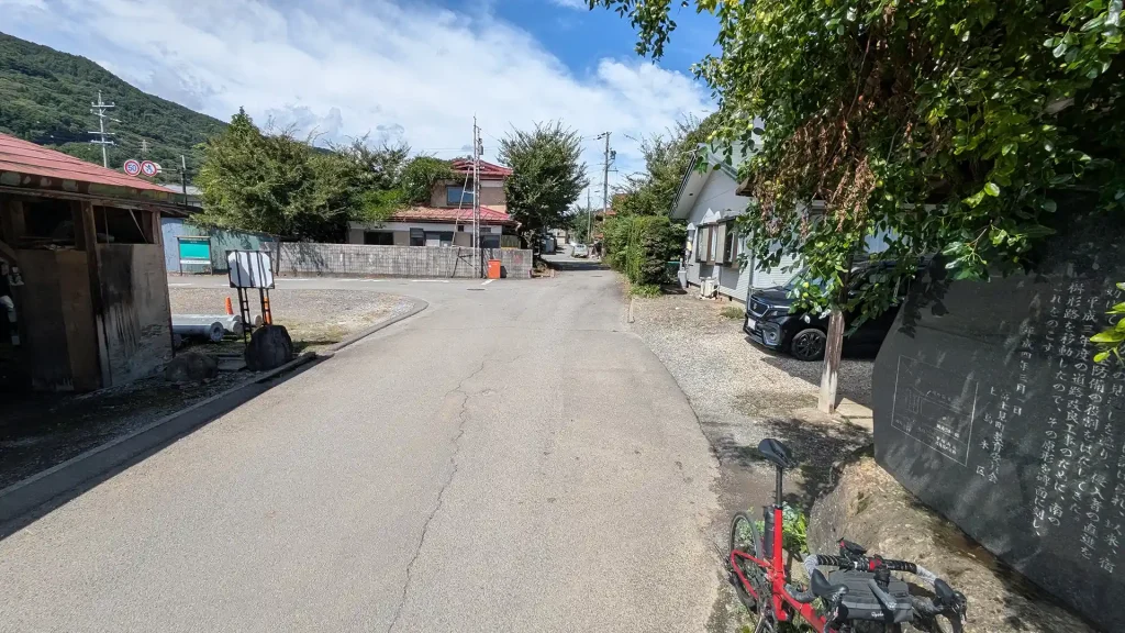 1-07：蔦木宿枡形道路