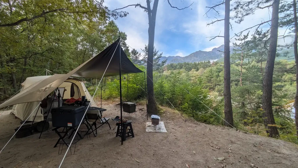 1-01:南アルプス三景園オートキャンプ場