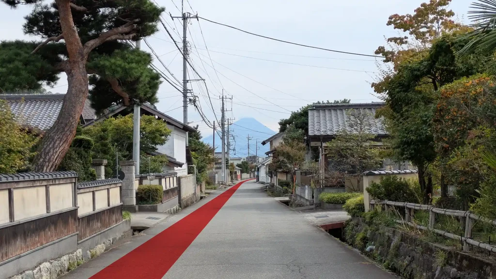 2-20:甲州道中と富士山