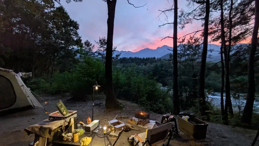 1-01:南アルプス三景園オートキャンプ場