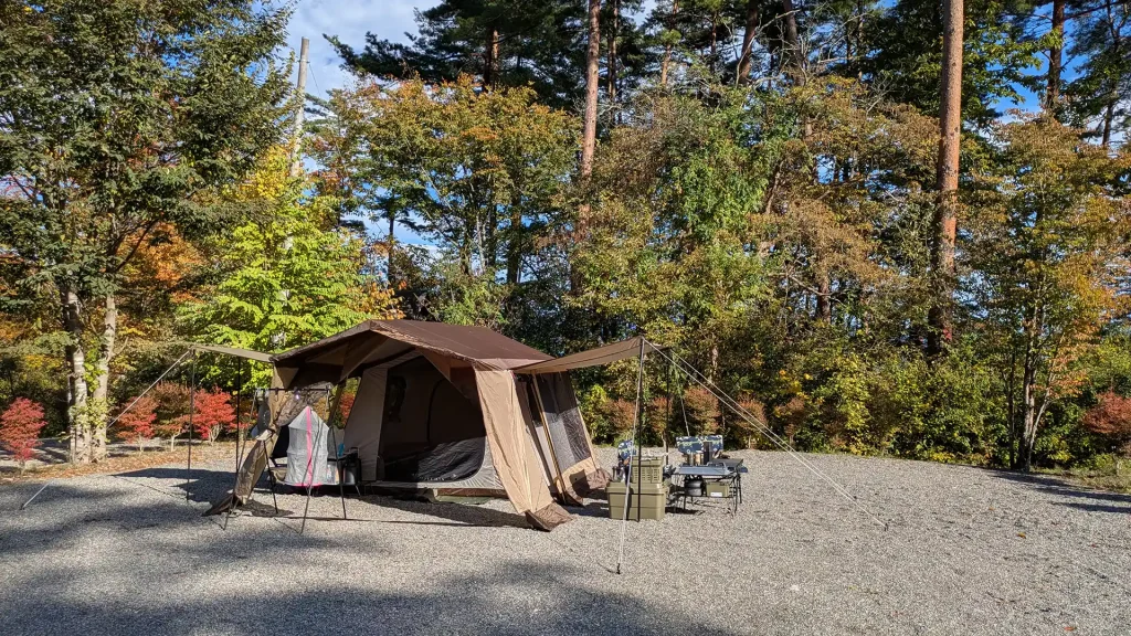 3-01:山梨・白州 FLAMME日向山オートキャンプサイト