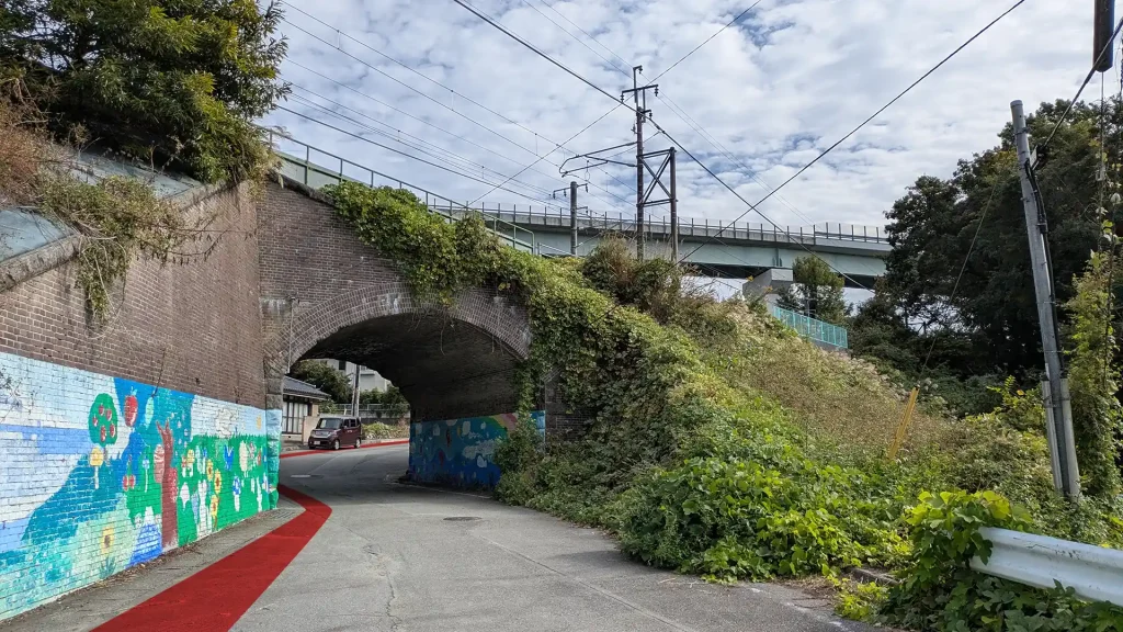 3-10:中央線を潜る甲州道中