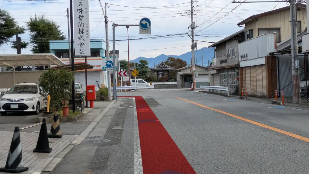 3-20:甲州道中の桝形路