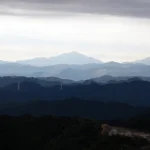 高山不動尊ちかくの茶屋の展望台から