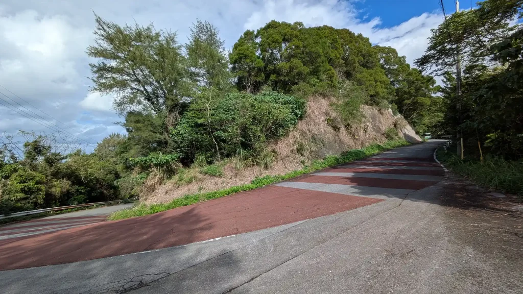 2-03：奥間林道へつながる道