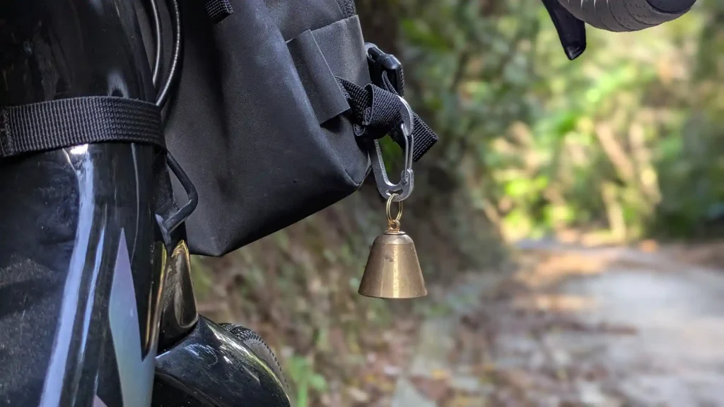 イノシシ除けの鈴