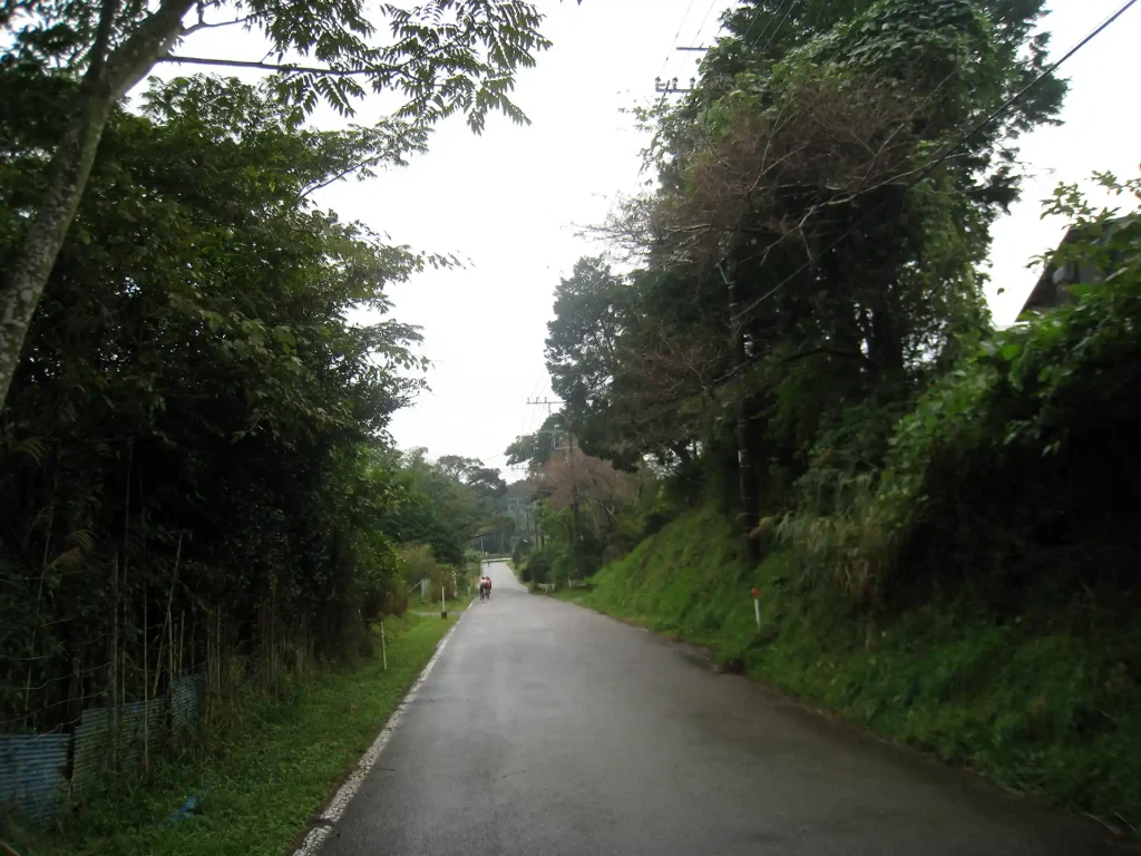 大滝村はアップダウンの連続