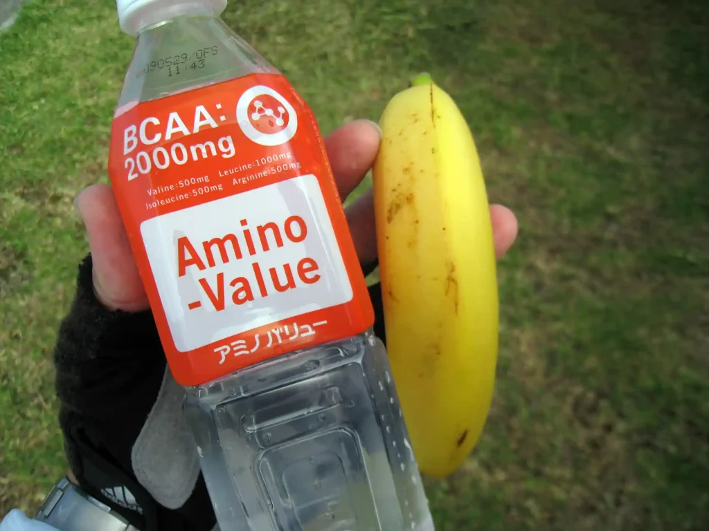 エイドステーションでの補給