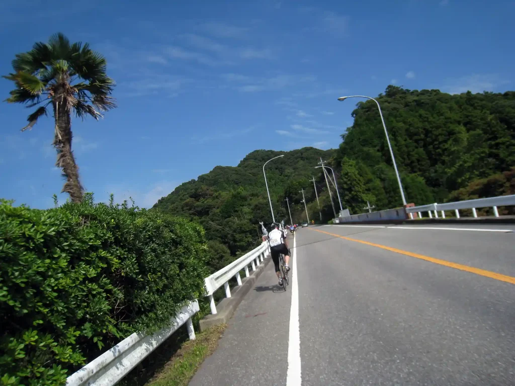鴨川有料道路（房総スカイライン）鴨川市太田学あたり