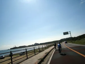 犬吠埼灯台が見えてきた