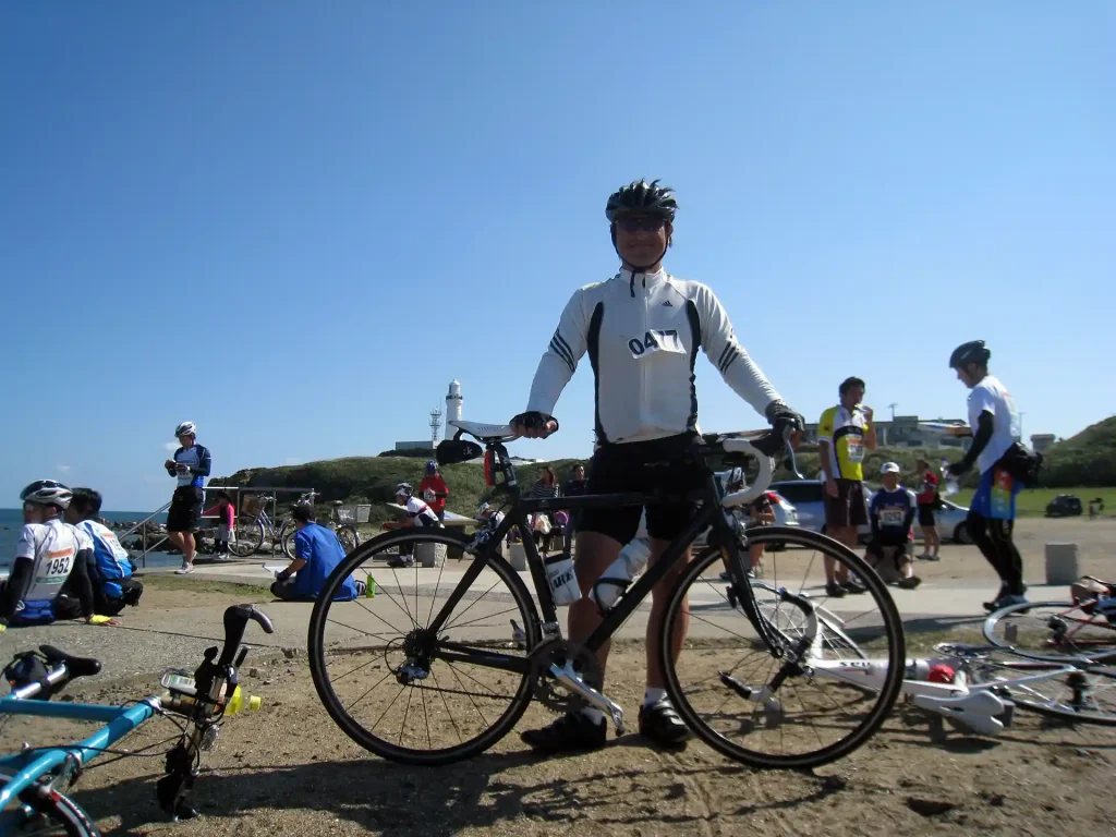 犬吠埼灯台（指導員TKさんに撮っていただきました）