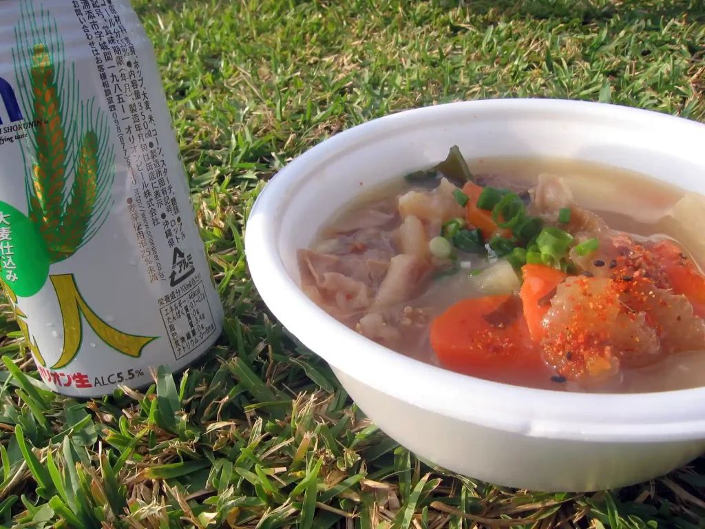 この牛汁は、すごく美味しくて2杯食べた