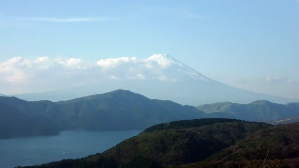 大観山と富士山