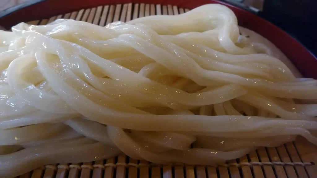 ざるうどん（太）450円