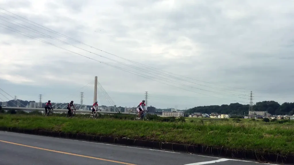 神奈川からやって来たvalさん、noriさん、masaさん、yukiさん