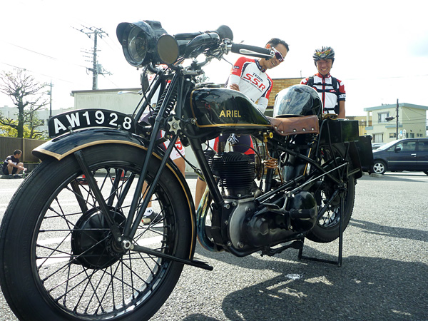 80年前のバイク