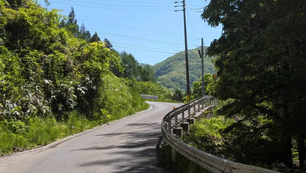 photo10:青鬼地区への上り道