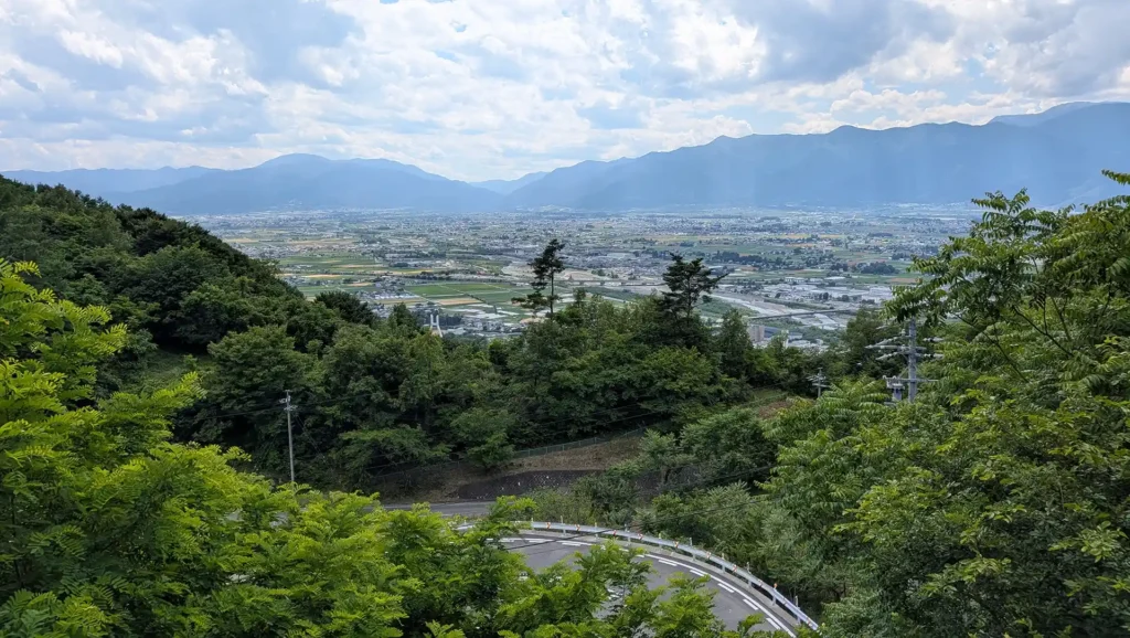 27：絶景ポイント（松本市を眺望できる）