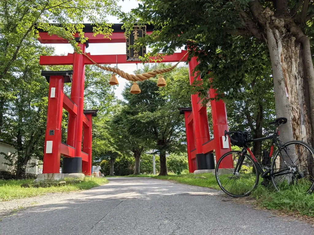 1-19：生島足島神社 北鳥居
