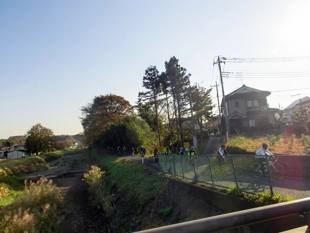 干上がった川口川