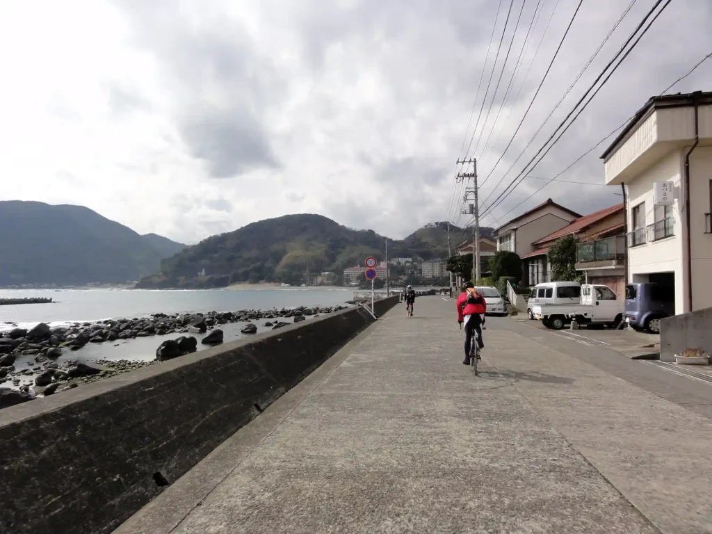 今井浜の漁港