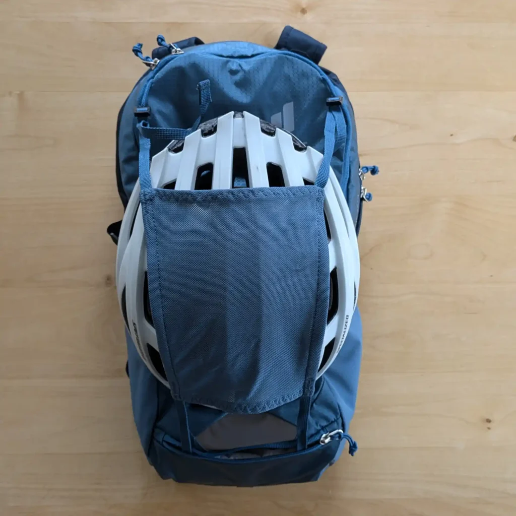 一体型ヘルメットネット